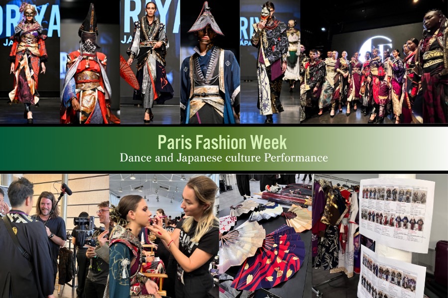 よさこい衣装でパリコレ参加｜いおり屋